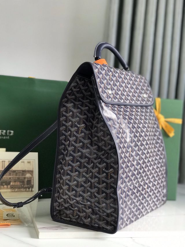 Goyard original canvas saint leger backpack GY0001 navy blue