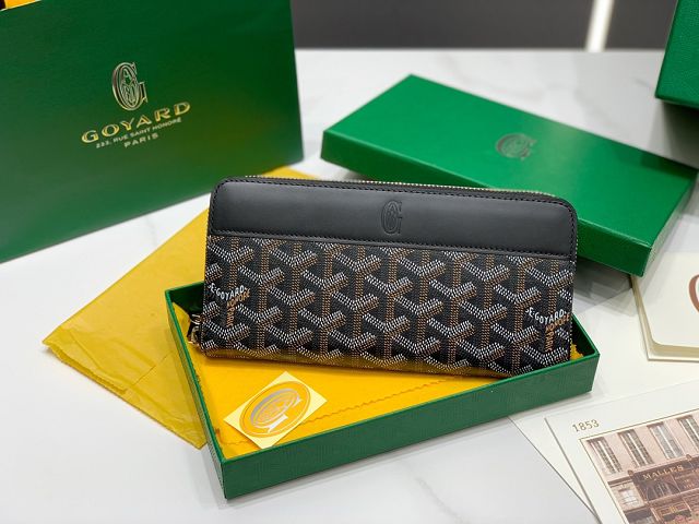 Goyard original canvas zipper wallet GY0041