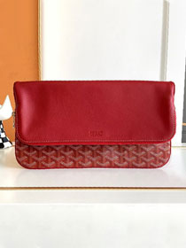 Goyard original calfskin&canvas sainte marie MM clutch GY0020 red