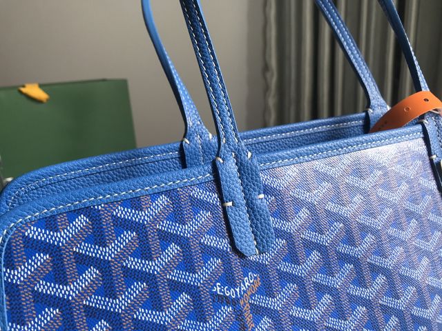 Goyard original canvas hardy PM bag GY0051 blue