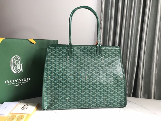 Goyard original canvas hardy PM bag GY0051 green