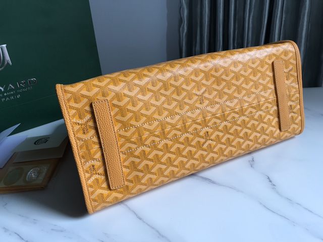 Goyard original canvas hardy PM bag GY0051 yellow