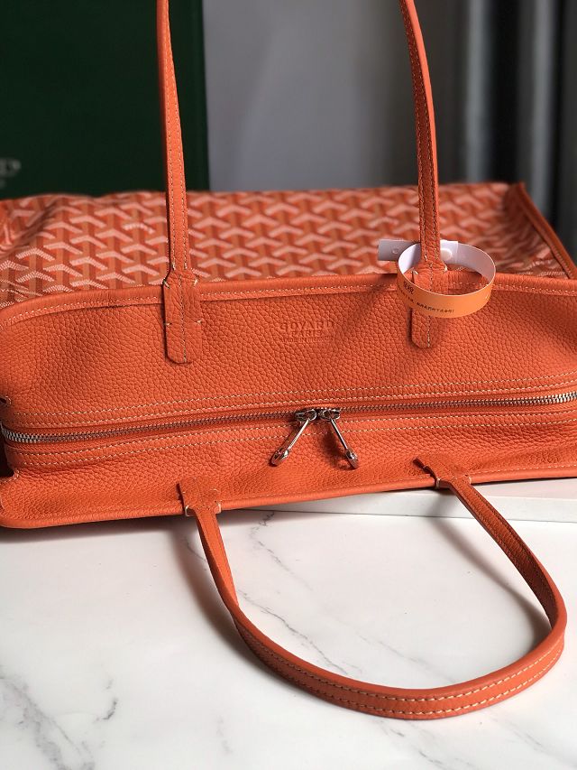 Goyard original canvas hardy PM bag GY0051 orange