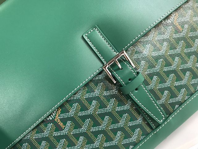 Goyard original canvas messenger bag PM GY0052 green