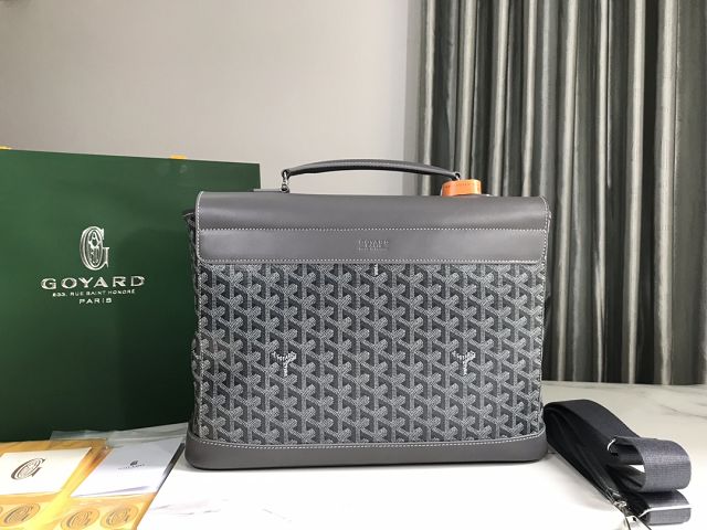 Goyard original canvas messenger bag PM GY0052 grey