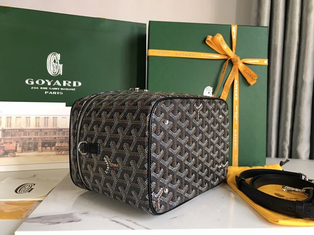 Goyard original canvas muse vanity case GY0052 black