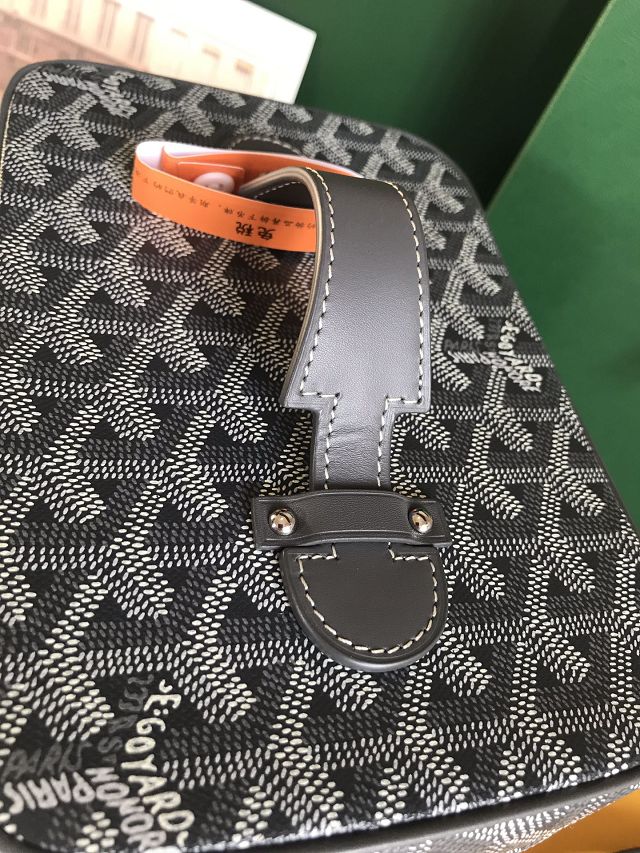 Goyard original canvas muse vanity case GY0052 grey