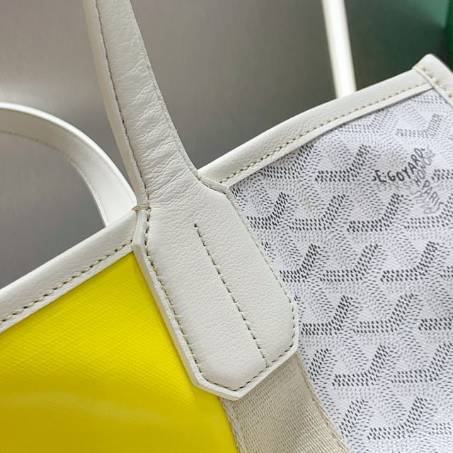 Goyard original canvas villette shopping tote bag GY0026 white