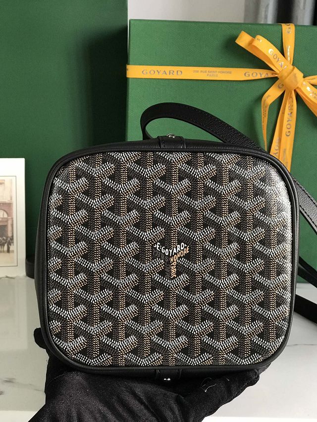 Goyard original canvas petit flot bucket bag GY0054 black