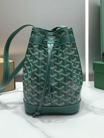 Goyard original canvas petit flot bucket bag GY0054 green