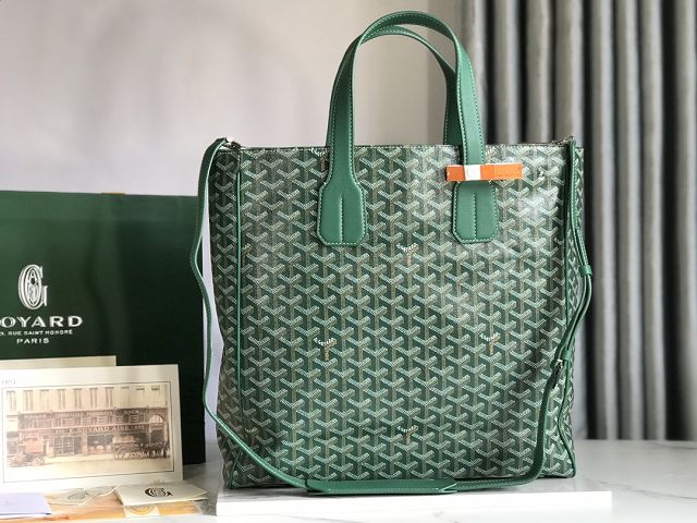 Goyard original canvas voltaire bag GY0055 green