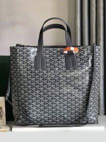 Goyard original canvas voltaire bag GY0055 grey