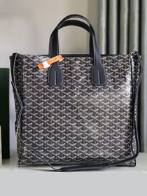 Goyard original canvas voltaire bag GY0055 navy blue