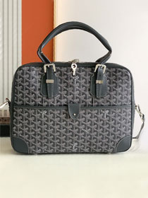 Goyard original canvas ambassade document case GY0060 grey