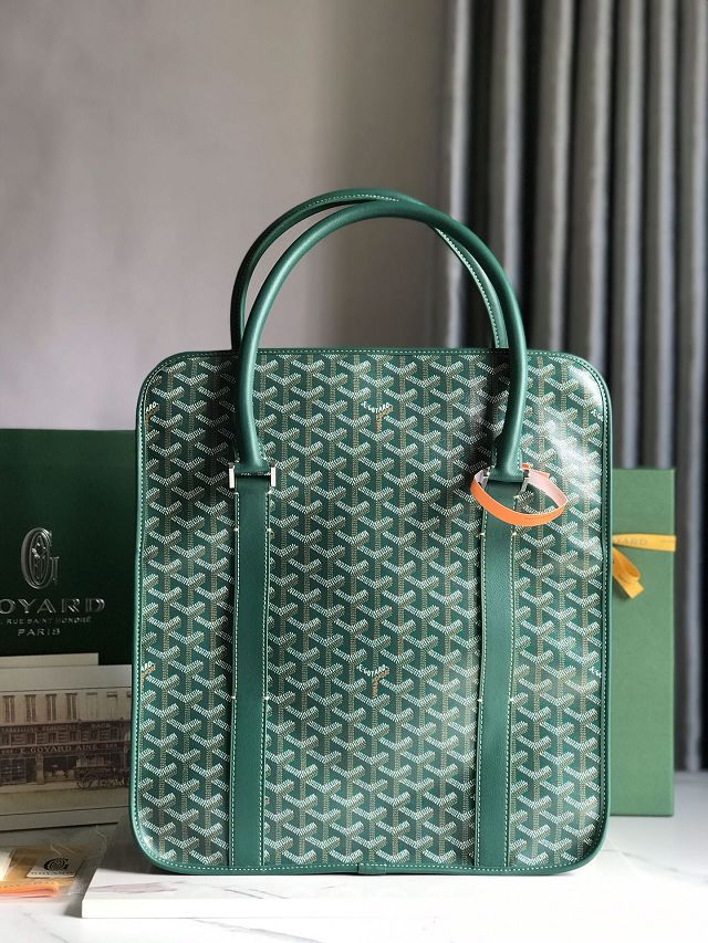 Goyard original canvas bourgogne bag GY0062 green