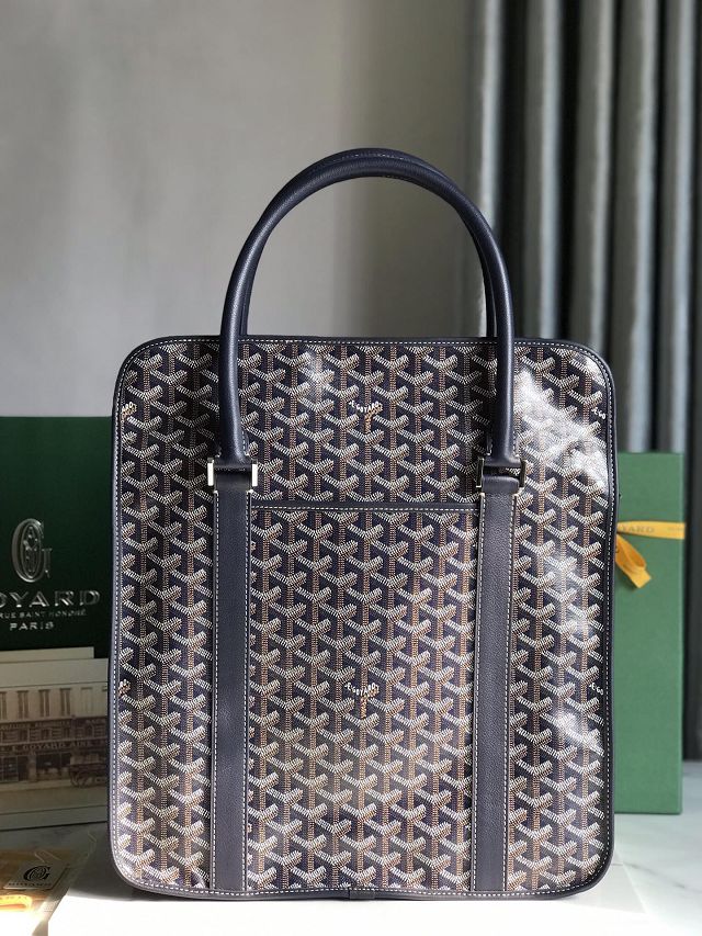 Goyard original canvas bourgogne bag GY0062 navy blue