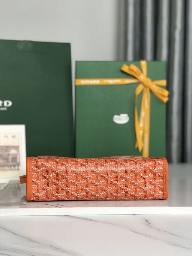 Goyard original canvas clutch GY0008 orange