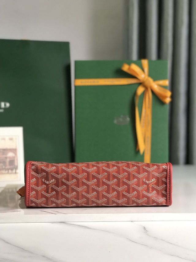 Goyard original canvas clutch GY0008 red