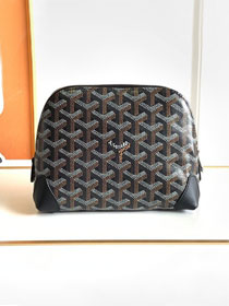 Goyard original canvas vendome cosmetic pouch GY0059 black