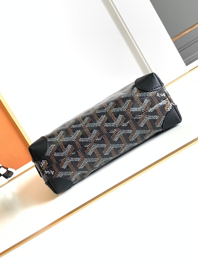 Goyard original canvas vendome cosmetic pouch GY0059 black