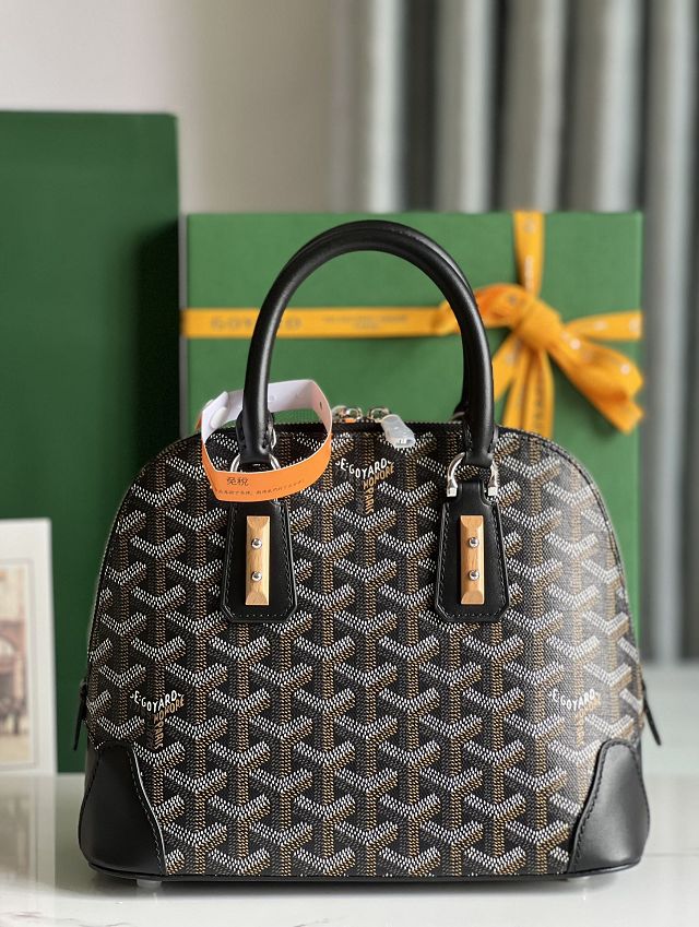 Goyard original canvas vendome mini bag GY0061 black