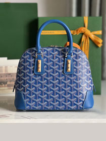 Goyard original canvas vendome mini bag GY0061 blue