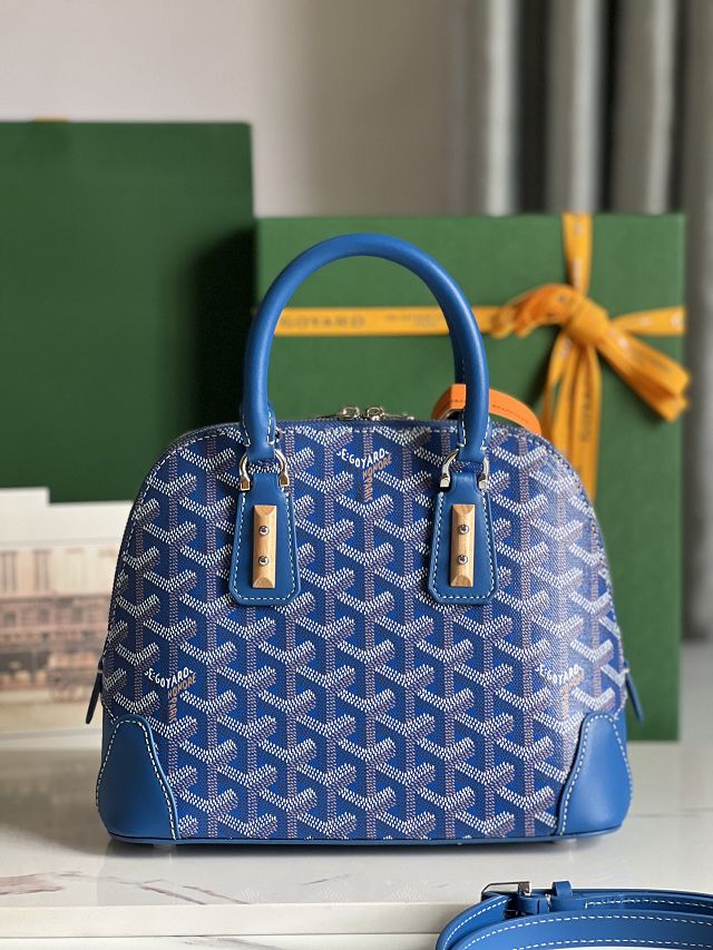 Goyard original canvas vendome mini bag GY0061 blue