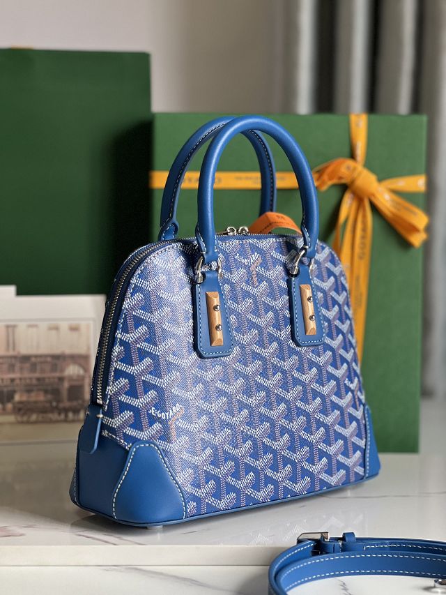 Goyard original canvas vendome mini bag GY0061 blue