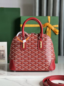 Goyard original canvas vendome mini bag GY0061 red