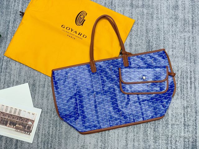 Goyard original cotton saint louis PM bag GY0064 blue
