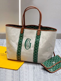 Goyard original cotton saint louis PM bag GY0064 green