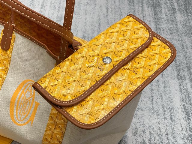 Goyard original cotton saint louis PM bag GY0064 yellow