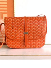 Goyard original canvas belvedere MM bag GY0073 orange