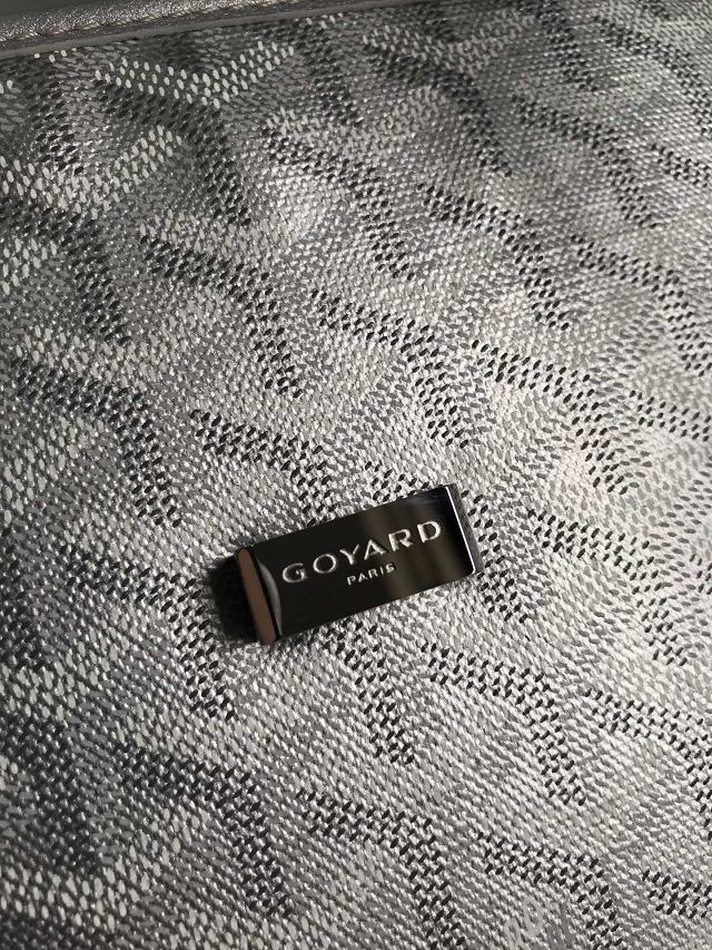 Goyard original canvas belvedere bag GY0012 silver