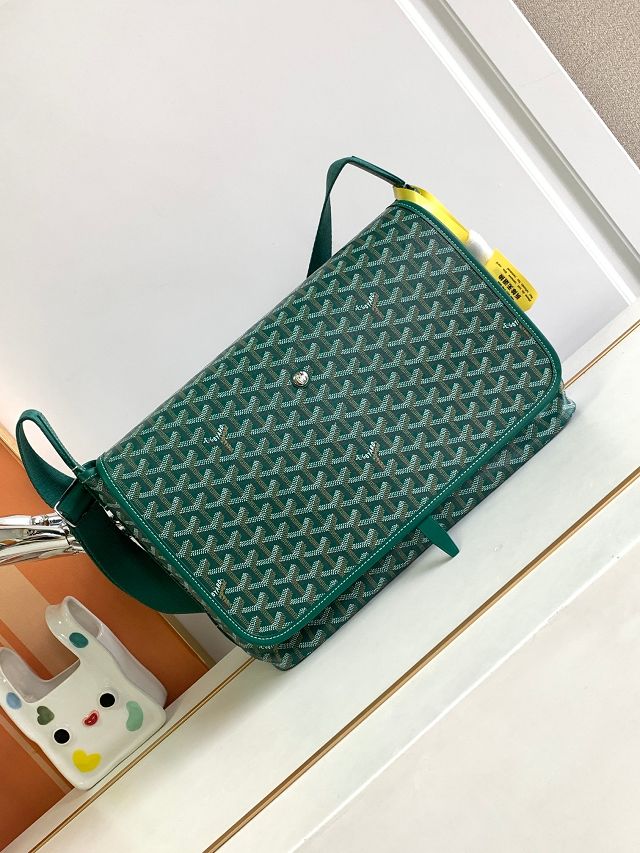 Goyard original canvas capetien messenger bag GY0067 green