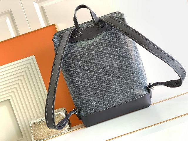 Goyard original canvas cisalpin backpack GY0067 grey