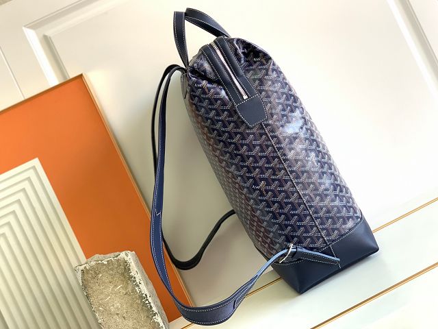 Goyard original canvas cisalpin backpack GY0067 navy blue