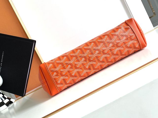 Goyard original canvas conti pouch GY0066 orange