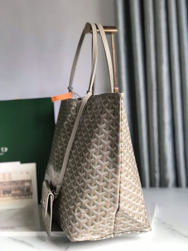 Goyard original canvas saint louis GM bag GY0070 green