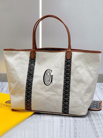 Goyard original cotton saint louis GM bag GY0065 black&brown