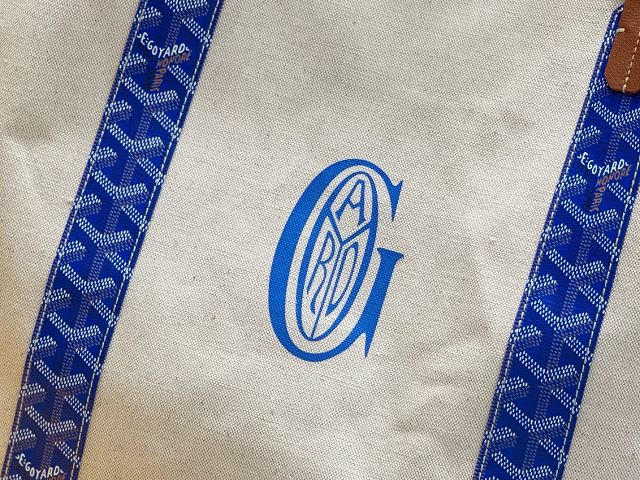 Goyard original cotton saint louis GM bag GY0065 blue