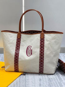 Goyard original cotton saint louis GM bag GY0065 burgundy