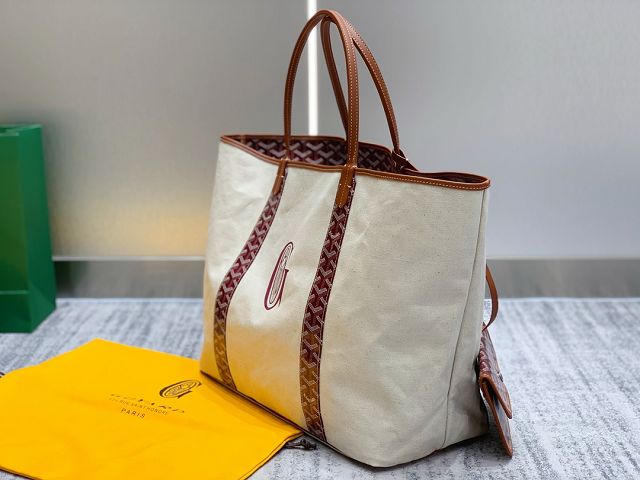 Goyard original cotton saint louis GM bag GY0065 burgundy