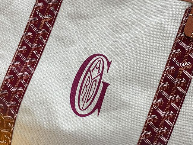 Goyard original cotton saint louis GM bag GY0065 burgundy