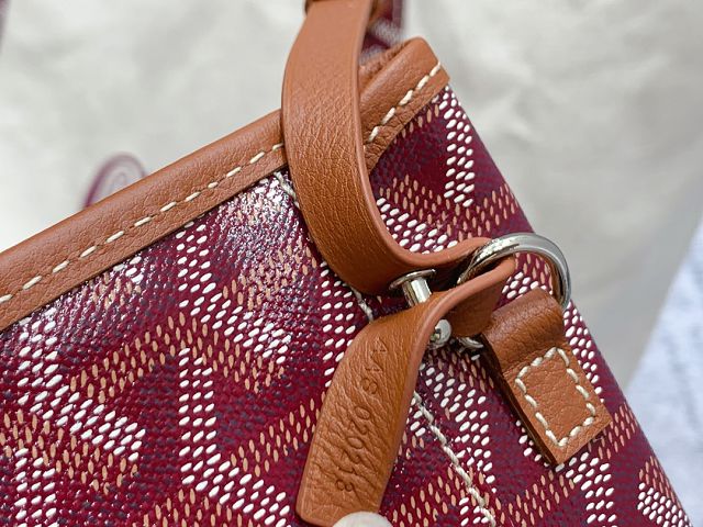 Goyard original cotton saint louis GM bag GY0065 burgundy