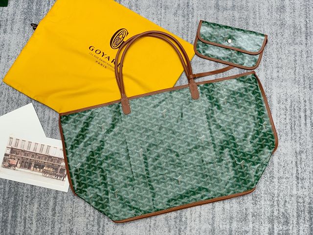 Goyard original cotton saint louis GM bag GY0065 green