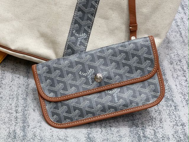 Goyard original cotton saint louis GM bag GY0065 grey