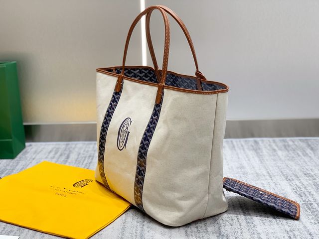 Goyard original cotton saint louis GM bag GY0065 navy blue