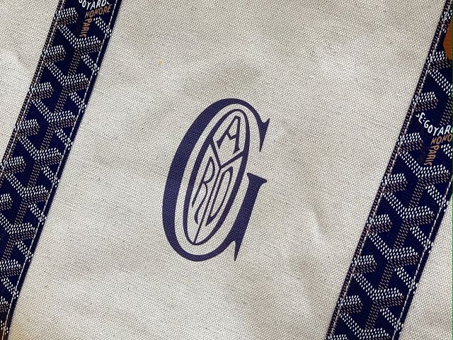 Goyard original cotton saint louis GM bag GY0065 navy blue
