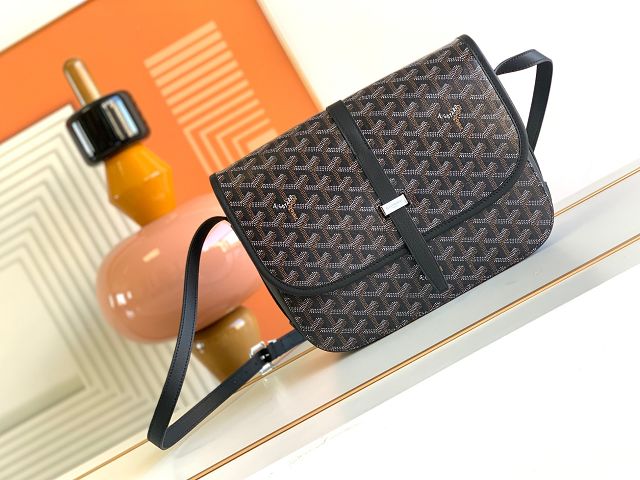 Goyard original canvas belvedere MM bag GY0073 black